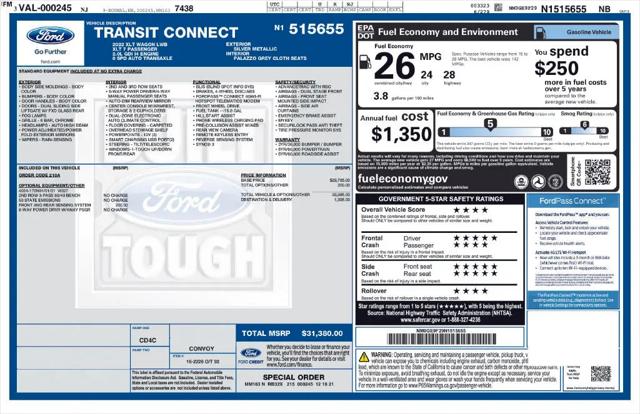 2022 Ford Transit Connect XLT Passenger Wagon