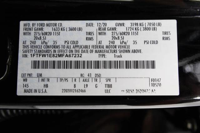 2021 Ford F-150 LARIAT