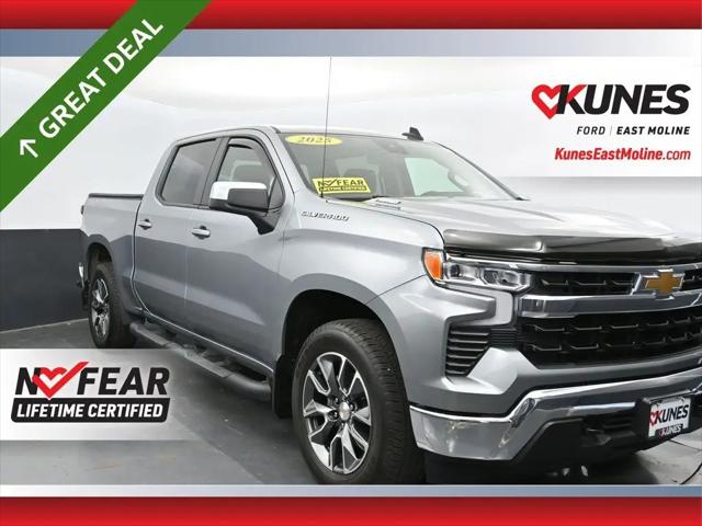 2025 Chevrolet Silverado 1500 4WD Crew Cab Short Bed LT with 2FL for sale in East Moline, IL