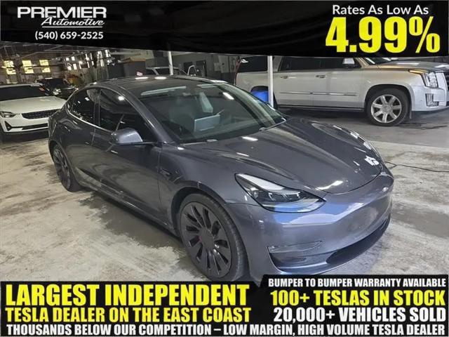 2021 Tesla Model 3 Performance Dual Motor All-Wheel Drive for sale in Dumfries, VA