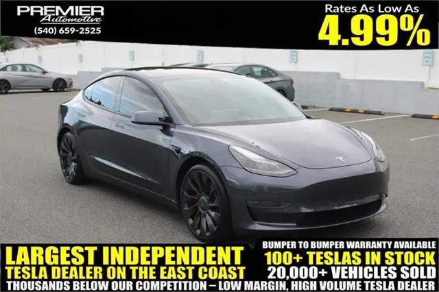 2021 Tesla Model 3 Performance Dual Motor All-Wheel Drive for sale in Dumfries, VA