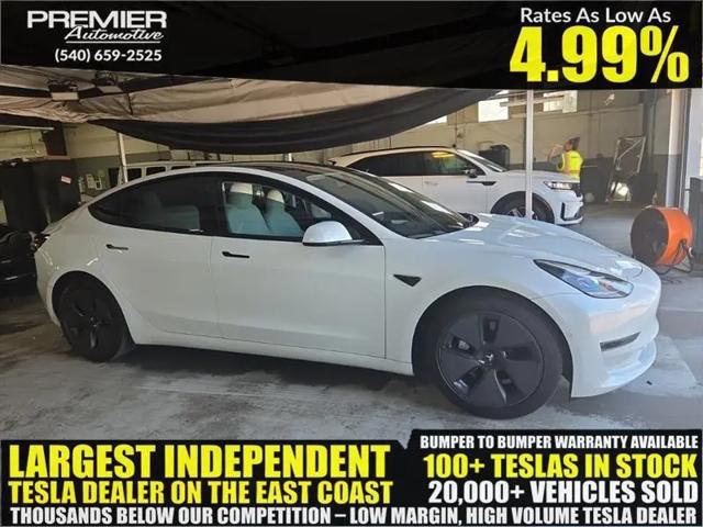 2021 Tesla Model 3 Standard Range Plus Rear-Wheel Drive for sale in Dumfries, VA