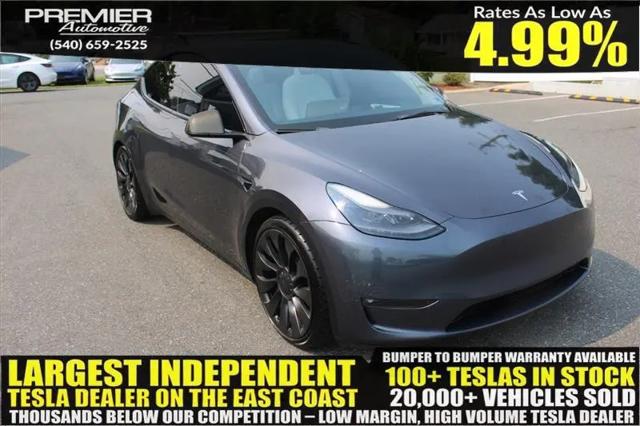 2023 Tesla Model Y Performance Dual Motor All-Wheel Drive for sale in Dumfries, VA