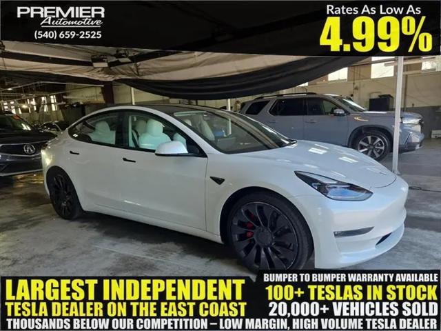 2023 Tesla Model 3 Performance Dual Motor All-Wheel Drive for sale in Dumfries, VA