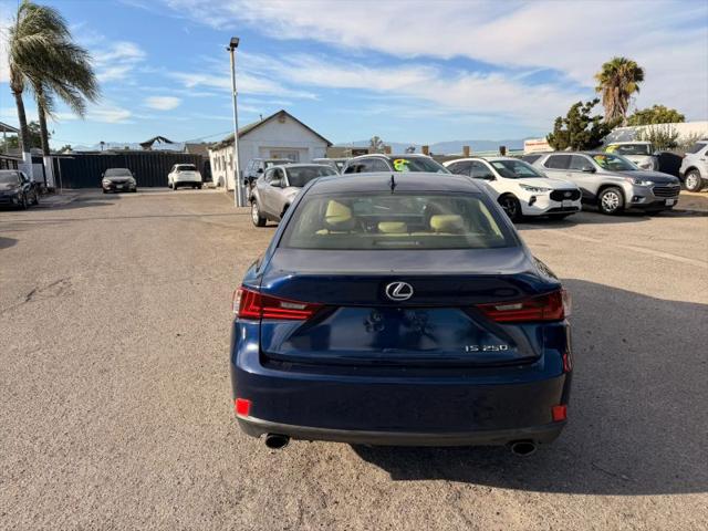 2015 Lexus IS 250 Crafted Line