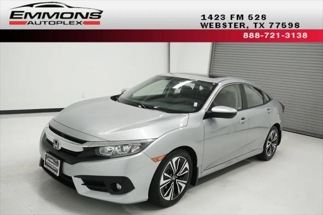 2018 Honda Civic EX-L for sale in Webster, TX