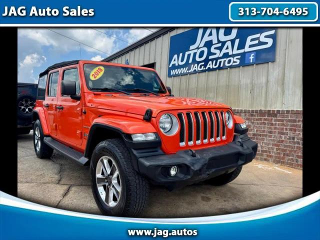 2018 Jeep Wrangler Unlimited Sahara 4x4 for sale in Northport, AL