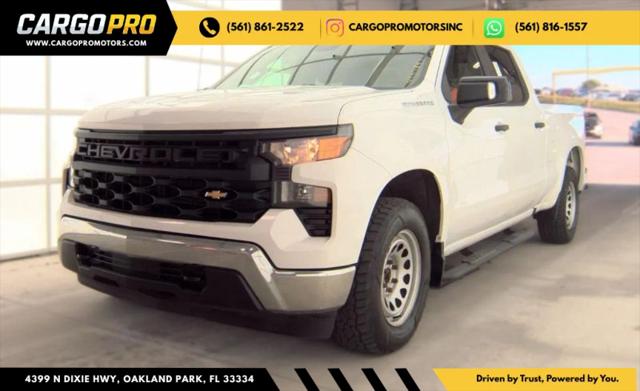 2022 Chevrolet Silverado 1500 4WD Crew Cab Standard Bed WT for sale in Oakland Park, FL