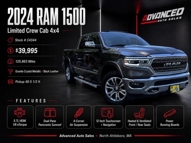 2024 Ram 1500 Limited Crew Cab 4x4 57 Box for sale in North Attleboro, MA