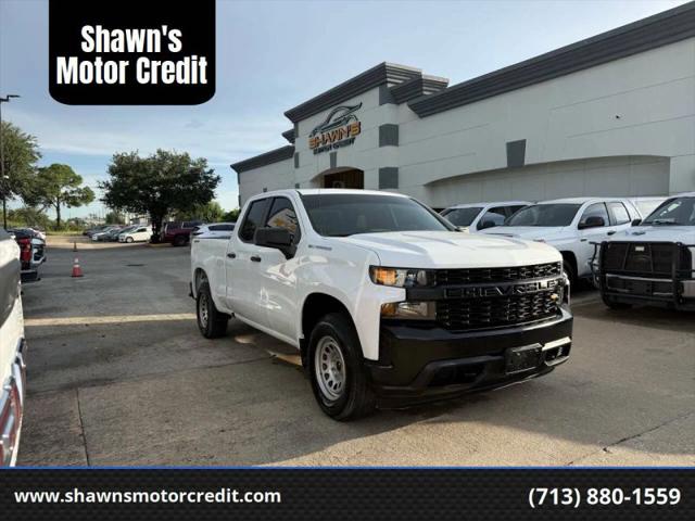 2021 Chevrolet Silverado 1500 4WD Double Cab Standard Bed WT for sale in Houston, TX