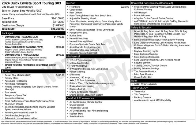2024 Buick NV Sport Touring FWD
