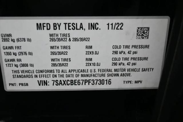 2023 Tesla Model X Plaid Tri Motor All-Wheel Drive