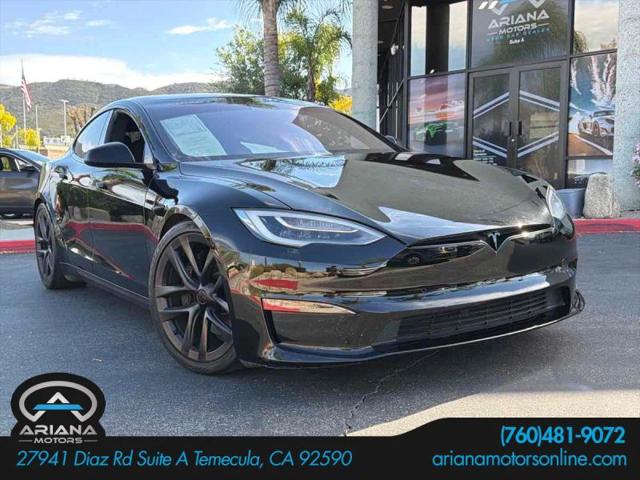 2021 Tesla Model S Plaid Tri Motor All-Wheel Drive for sale in Temecula, CA
