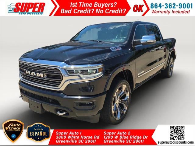 2020 Ram 1500 Limited Crew Cab 4x4 5'7" Box for sale in Greenville, SC