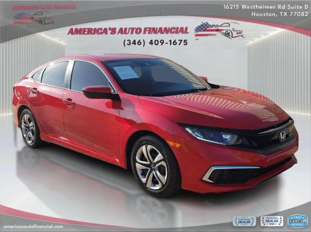 2020 Honda Civic LX for sale in Houston, TX