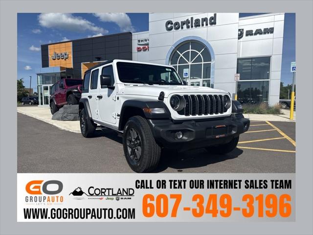 2026 Jeep Wrangler 4-Door Sport S 4x4 for sale in Cortland, NY