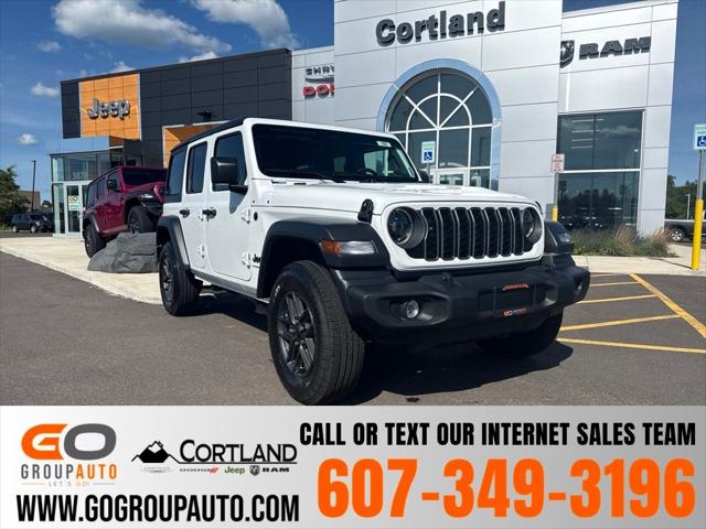 2026 Jeep Wrangler 4-Door Sport S 4x4 for sale in Cortland, NY