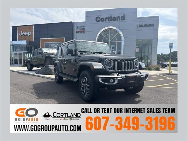 2026 Jeep Wrangler 4-Door Sahara 4x4 for sale in Cortland, NY