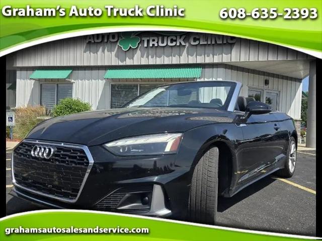 2021 Audi A5 Cabriolet Premium Plus 45 TFSI quattro S tronic for sale in Poynette, WI