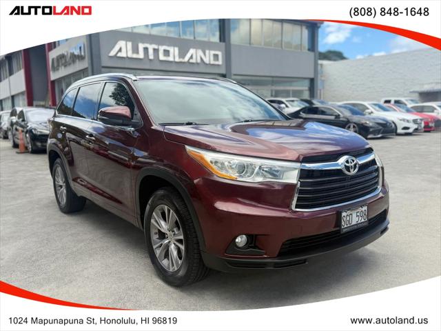 2014 Toyota Highlander XLE V6 for sale in Honolulu, HI
