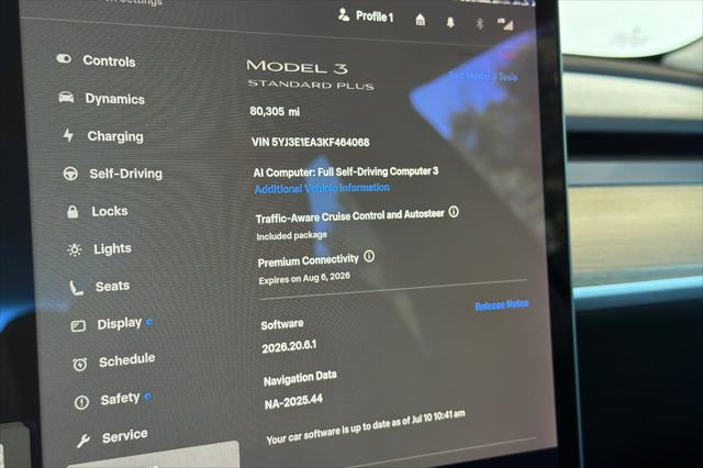 2019 Tesla Model 3 Standard Range