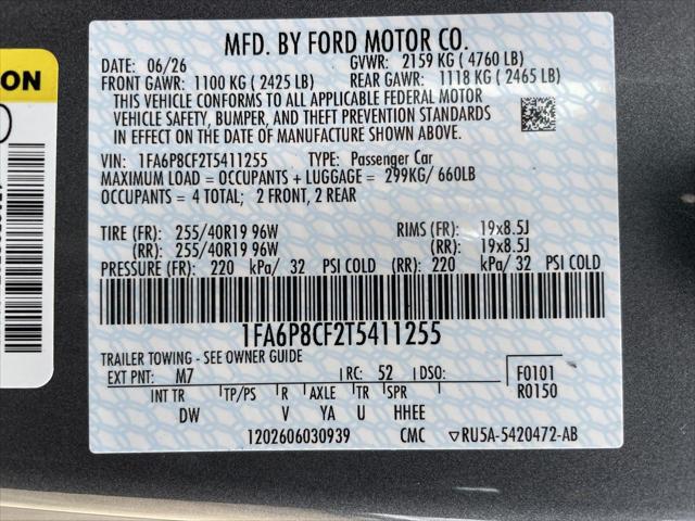 2026 Ford Mustang GT Fastback
