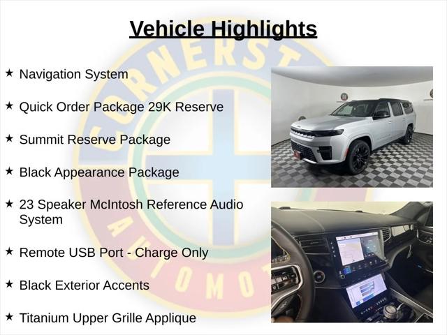 2026 Wagoneer Grand Wagoneer L GRAND WAGONEER L SUMMIT RESERVE 4X4