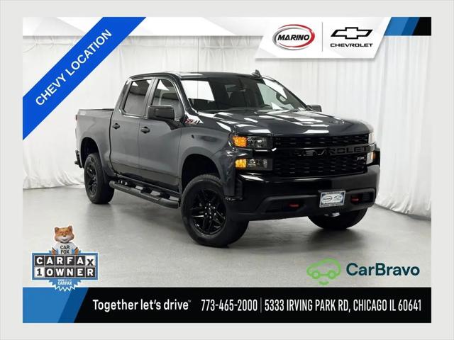 2021 Chevrolet Silverado 1500 4WD Crew Cab Short Bed Custom Trail Boss for sale in Chicago, IL