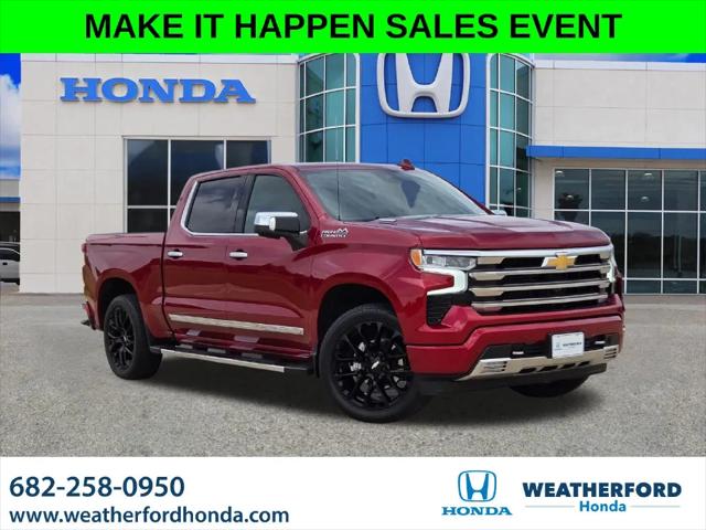 2025 Chevrolet Silverado 1500 4WD Crew Cab Short Bed High Country for sale in Weatherford, TX