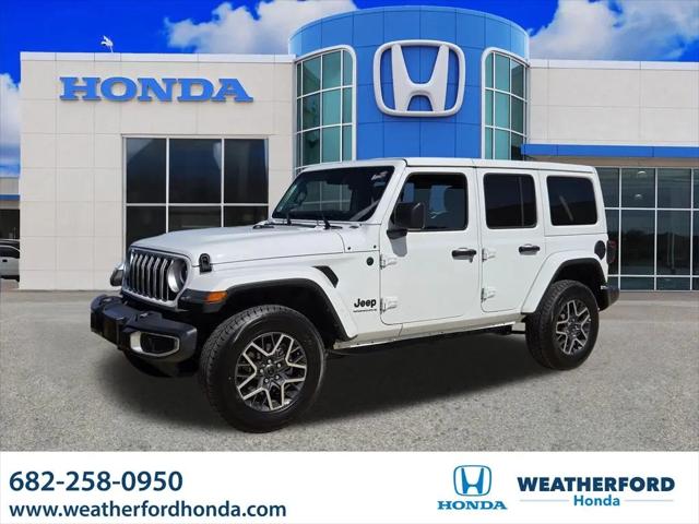 2025 Jeep Wrangler 4-Door Sahara 4x4 for sale in Weatherford, TX