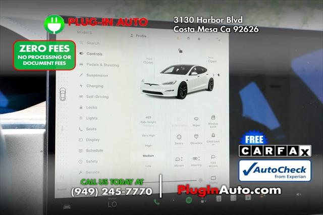 2022 Tesla Model S Dual Motor All-Wheel Drive
