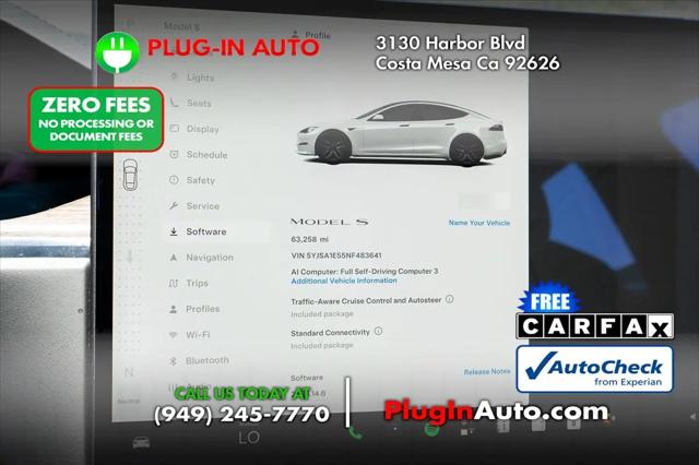 2022 Tesla Model S Dual Motor All-Wheel Drive