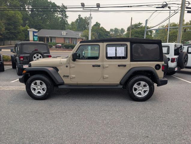 2022 Jeep Wrangler Unlimited Sport S 4x4 2022 Jeep Wrangler Unlimited Sport S 4x4
