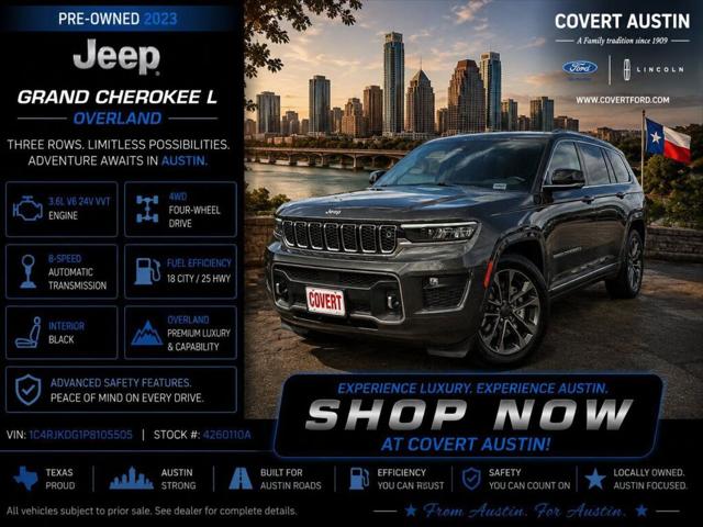 2023 Jeep Grand Cherokee L Overland 4x4 for sale in Austin, TX