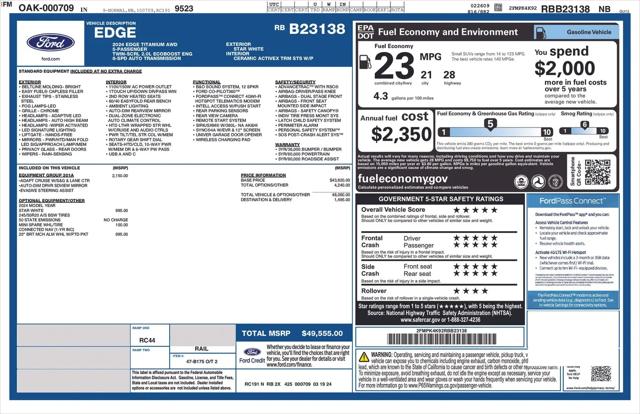 2024 Ford Edge Titanium
