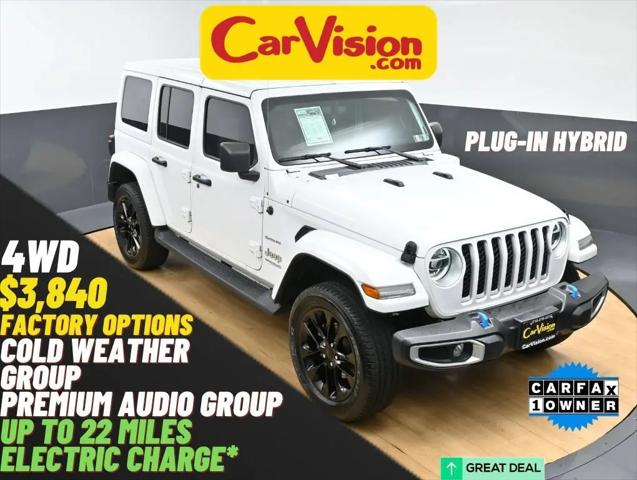 2022 Jeep Wrangler 4xe Unlimited Sahara 4x4 for sale in Trooper, PA
