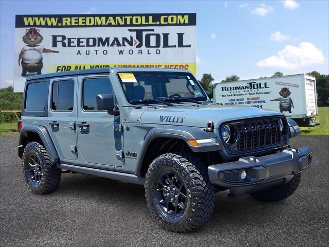 2025 Jeep Wrangler 4-Door Willys 4x4 2025 Jeep Wrangler 4-Door Willys 4x4