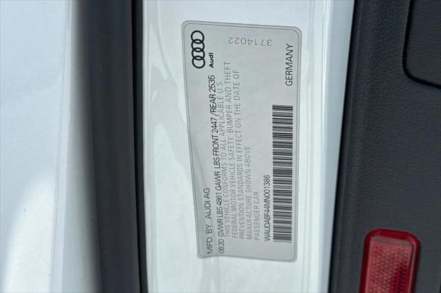 2021 Audi A4 Premium 45 TFSI S line quattro S tronic