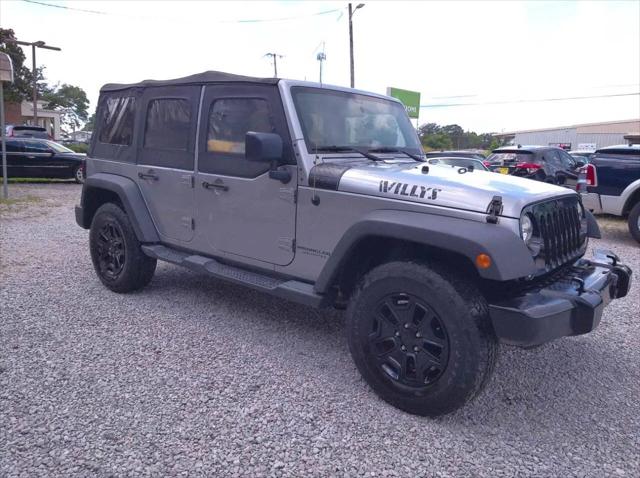 2016 Jeep Wrangler Unlimited Willys Wheeler for sale in Picayune, MS