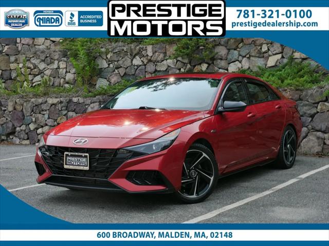 2021 Hyundai Elantra N Line for sale in Malden, MA