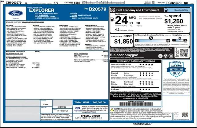 2023 Ford Explorer Limited