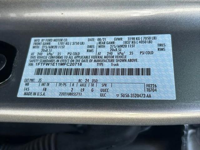 2021 Ford F-150 XLT