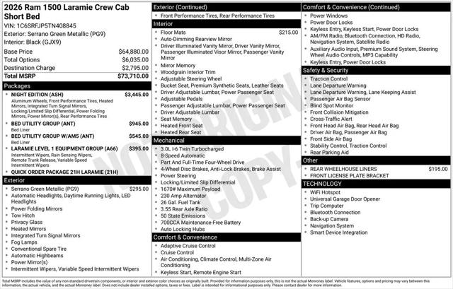 2026 Ram 1500 Laramie