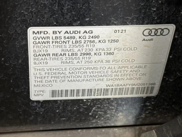 2021 Audi Q5 Premium Plus 45 TFSI quattro S tronic