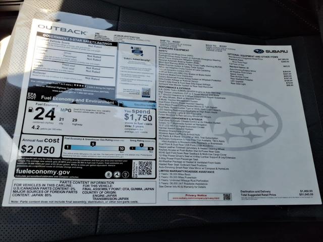 2026 Subaru Outback Touring XT