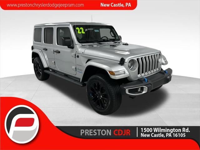 2022 Jeep Wrangler 4xe Unlimited Sahara 4x4 2022 Jeep Wrangler 4xe Unlimited Sahara 4x4