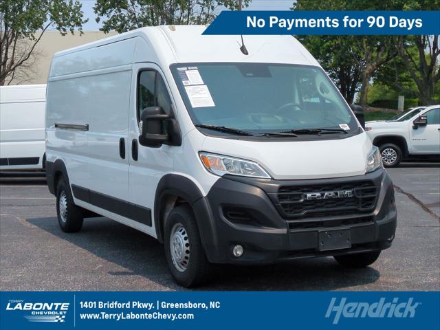 2025 Ram ProMaster 2500 Cargo Van Tradesman High Roof 159" WB w/Pass Seat for sale in Greensboro, NC