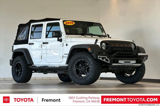 2018 Jeep Wrangler JK Unlimited Sport S 4x4 for sale in Fremont, CA