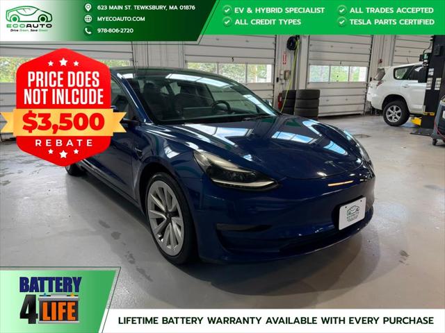 2022 Tesla Model 3 Long Range Dual Motor All-Wheel Drive for sale in Tewksbury, MA