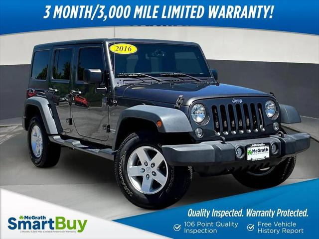 2016 Jeep Wrangler Unlimited Sport for sale in Davenport, IA